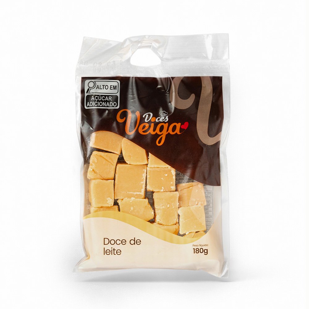 Doce de Leite 180g Cubos (Pacote) Doce de Leite - Imagem 1